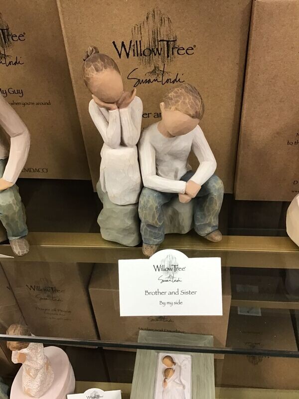 "Brother and Sister" Willow Tree Figure