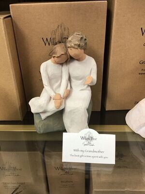 "With my Grandmother" Willow Tree Figure