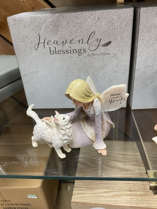 Heavenly Blessings Loss of Cat Figurine