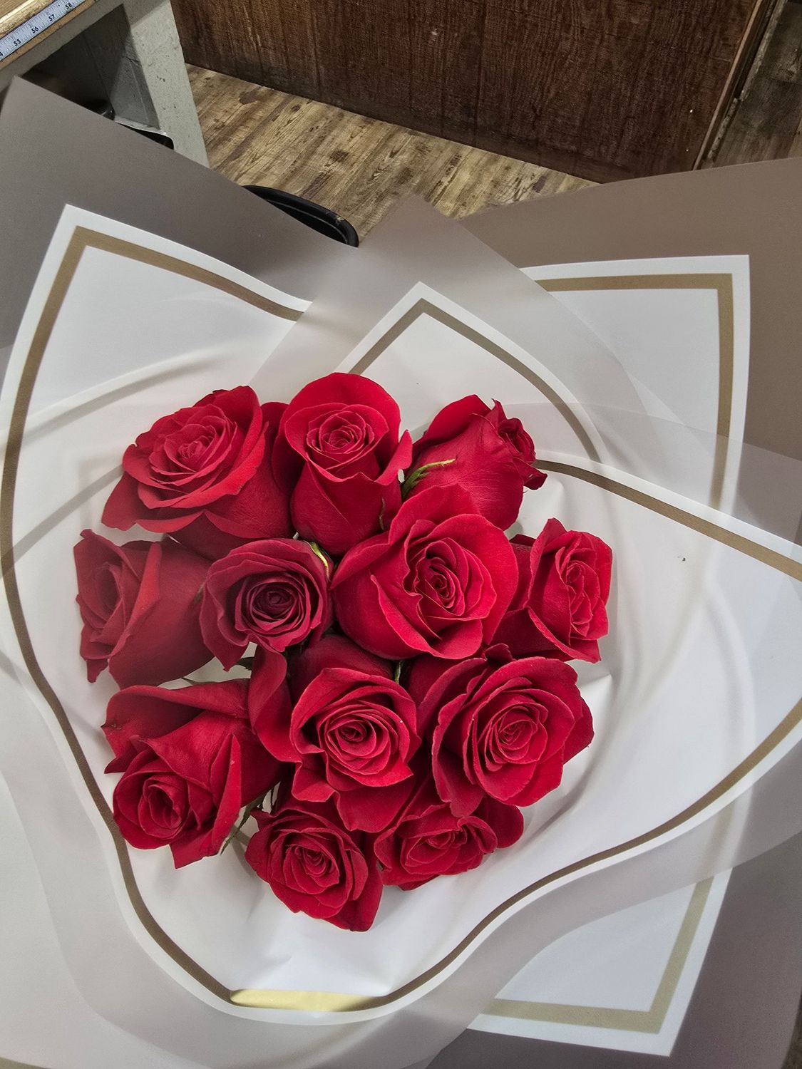 Hand Tied Loose Roses - Fancy WFEBT