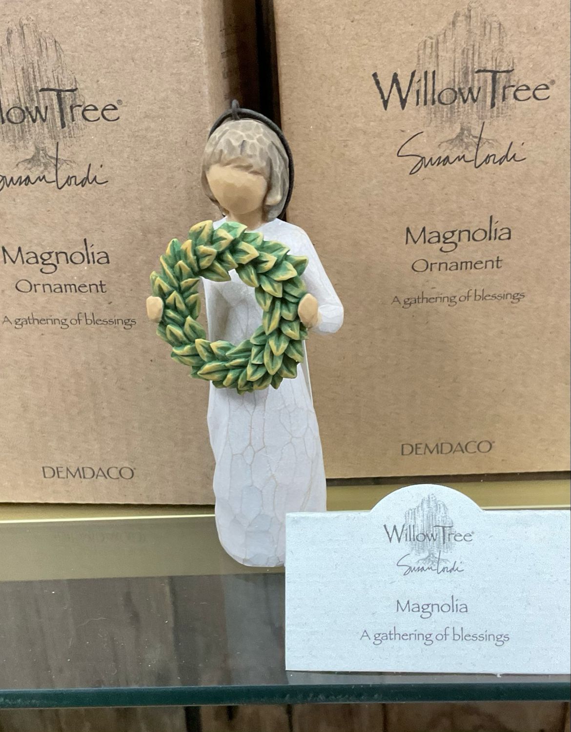 "Magnolia" small Willow Tree Ornament **Sold As Add-on, Not By Itself**