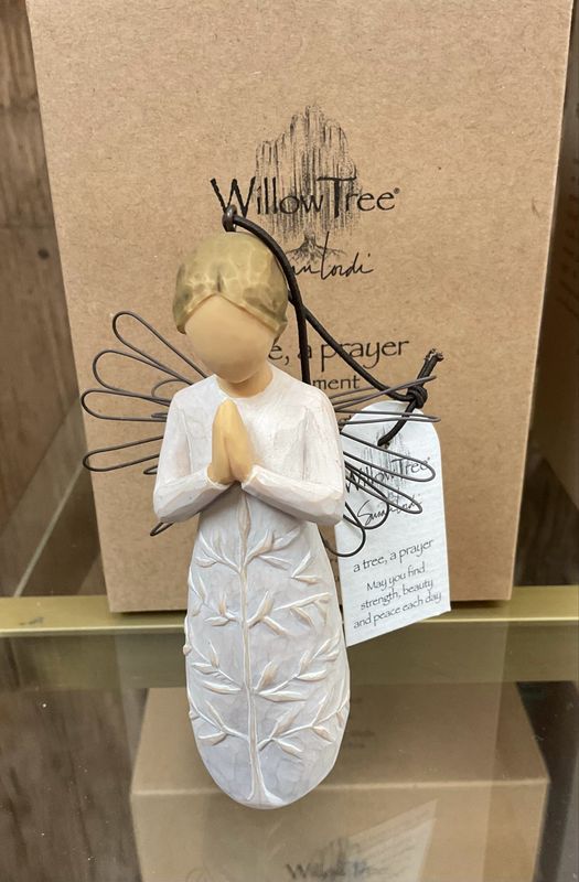 "A Tree, A Prayer" Small Willow Tree Angel Ornament **Sold As Add-on, Not By Itself**