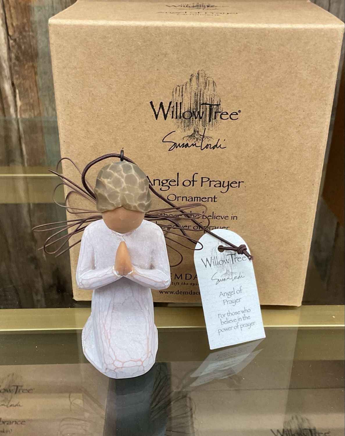 "Angel Of Prayer" Small Willow Tree Angel Ornament **Sold As Add-on, Not By Itself**