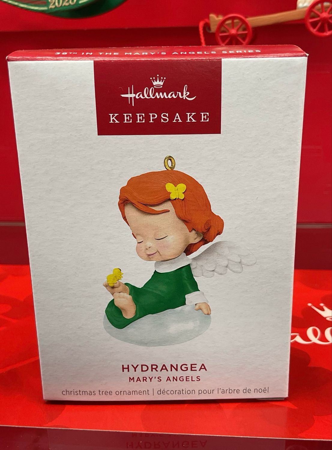 “Hydrangea “ Mary’s Angels Hallmark Collectable Ornament **Sold As Add-on, Not By Itself**