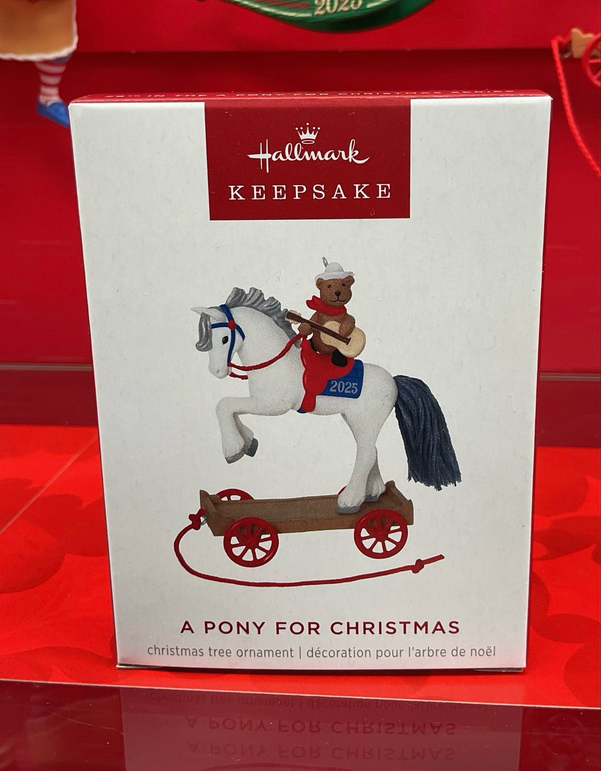 “A Pony For Christmas" Collectable Hallmark Ornament **SOLD AS ADD ON-- NOT BY ITSELF**