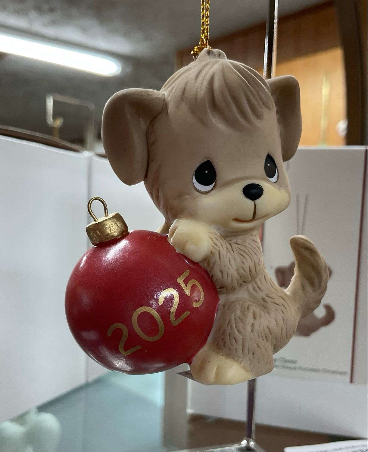 Precious Moment 2025 “Howl-iday Cheer” Ornament