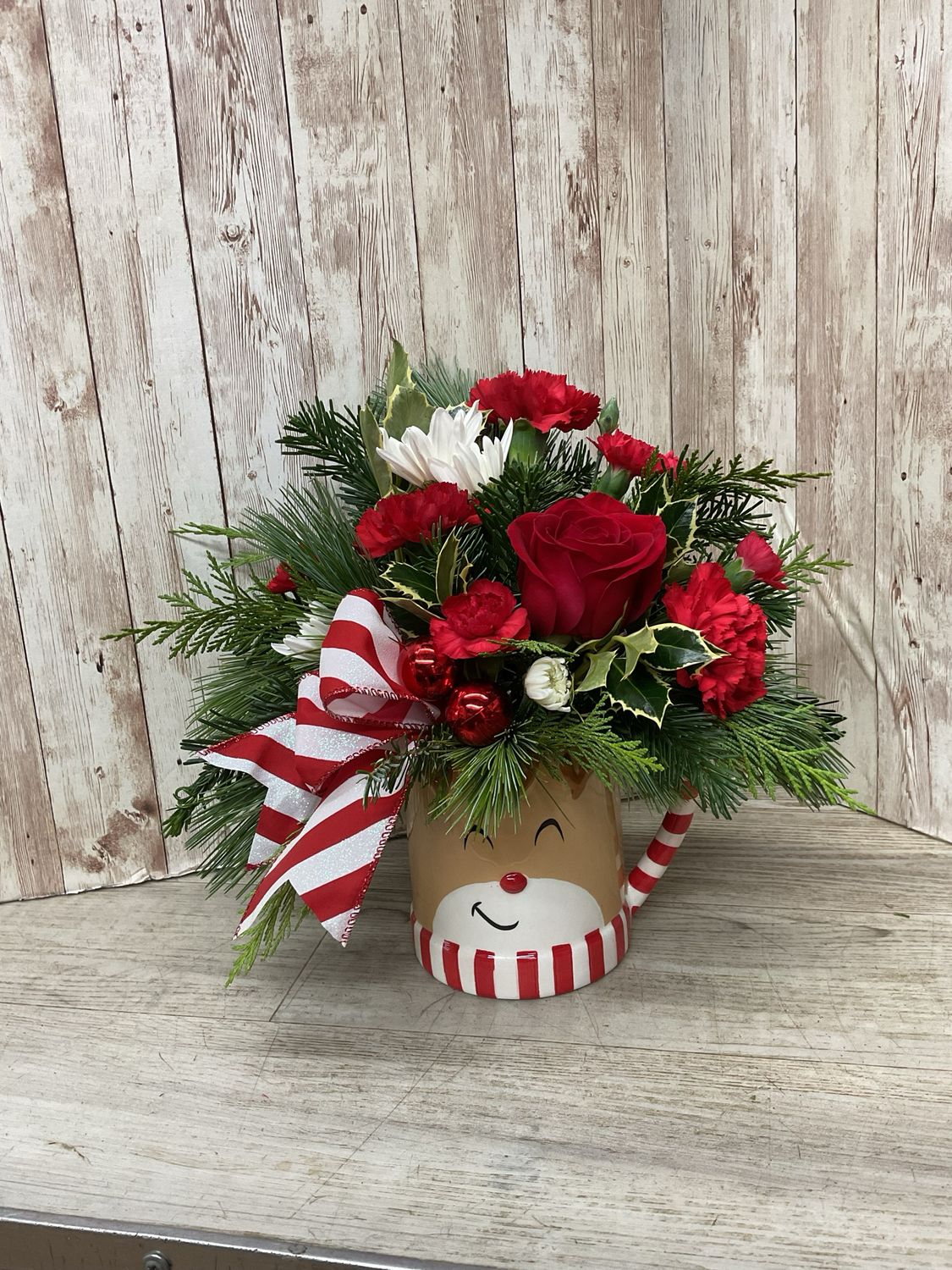 Send A Hug Reindeer Mug Item #WFEBT-212 Send A Hug Reindeer Mug Item #WFEBT-212