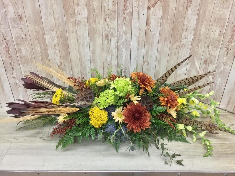 Fanciful Fall Centerpiece - Item #WFEBT-105 Fanciful Fall Centerpiece - Item #WFEBT-105