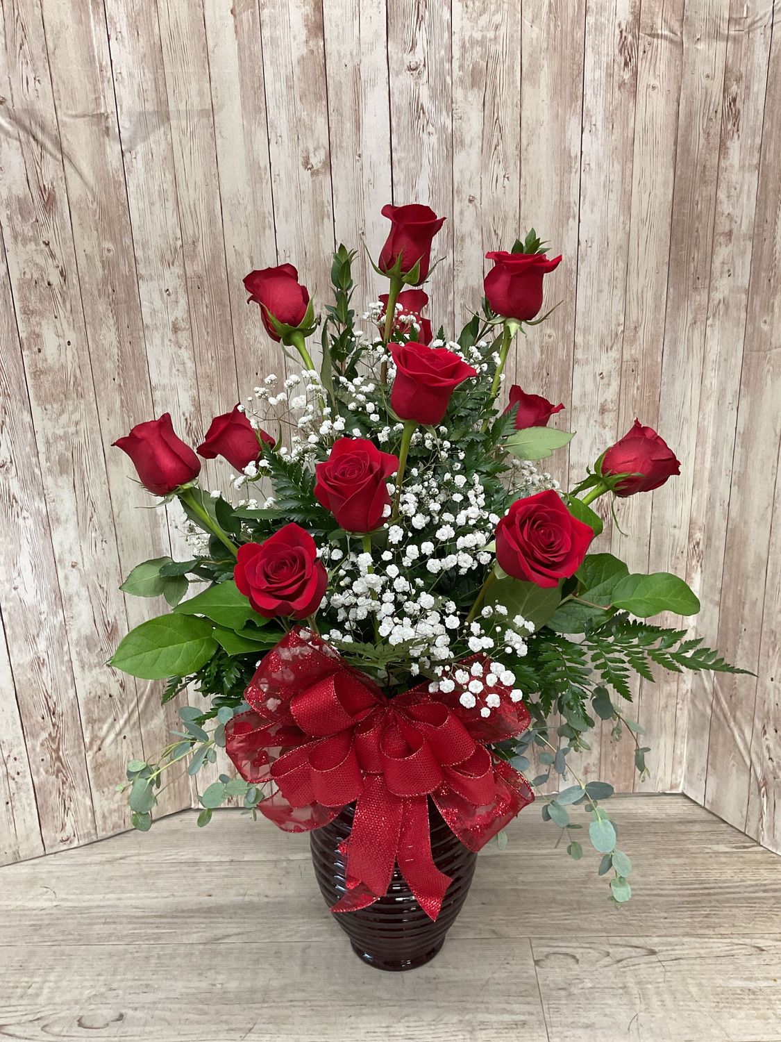 "My One and Only" Fancy Dozen Roses WFEBT #1