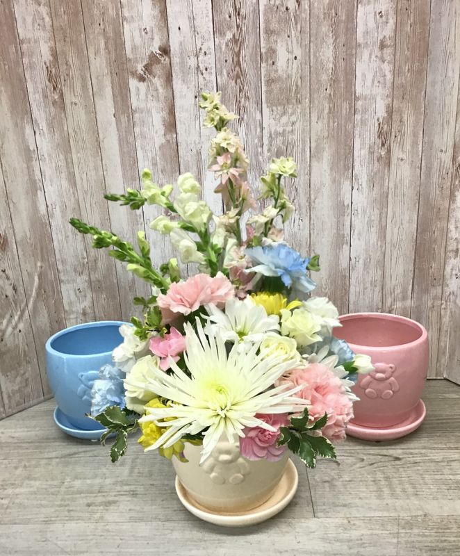 Welcome Baby Arrangement - Item #WFEBT-2005 - Welcome Baby Arrangement - Item #WFEBT-2005 -
