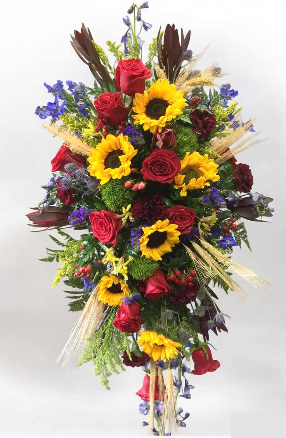 Sunflower Meadow easel spray - Item #WFEBT-528 Sunflower Meadow easel spray - Item #WFEBT-528