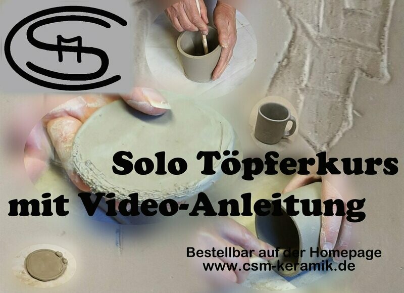 Solo-Töpferkurs
Töpferkurs für zu Hause