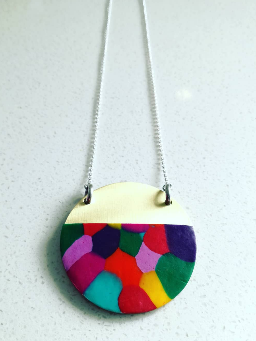 Aurora-Necklace BRASS