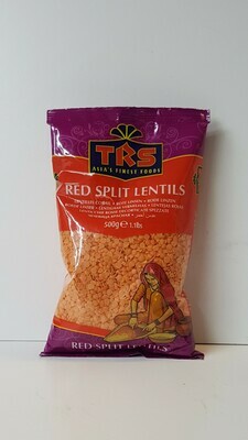 Red Split Lentils TRS 500 g