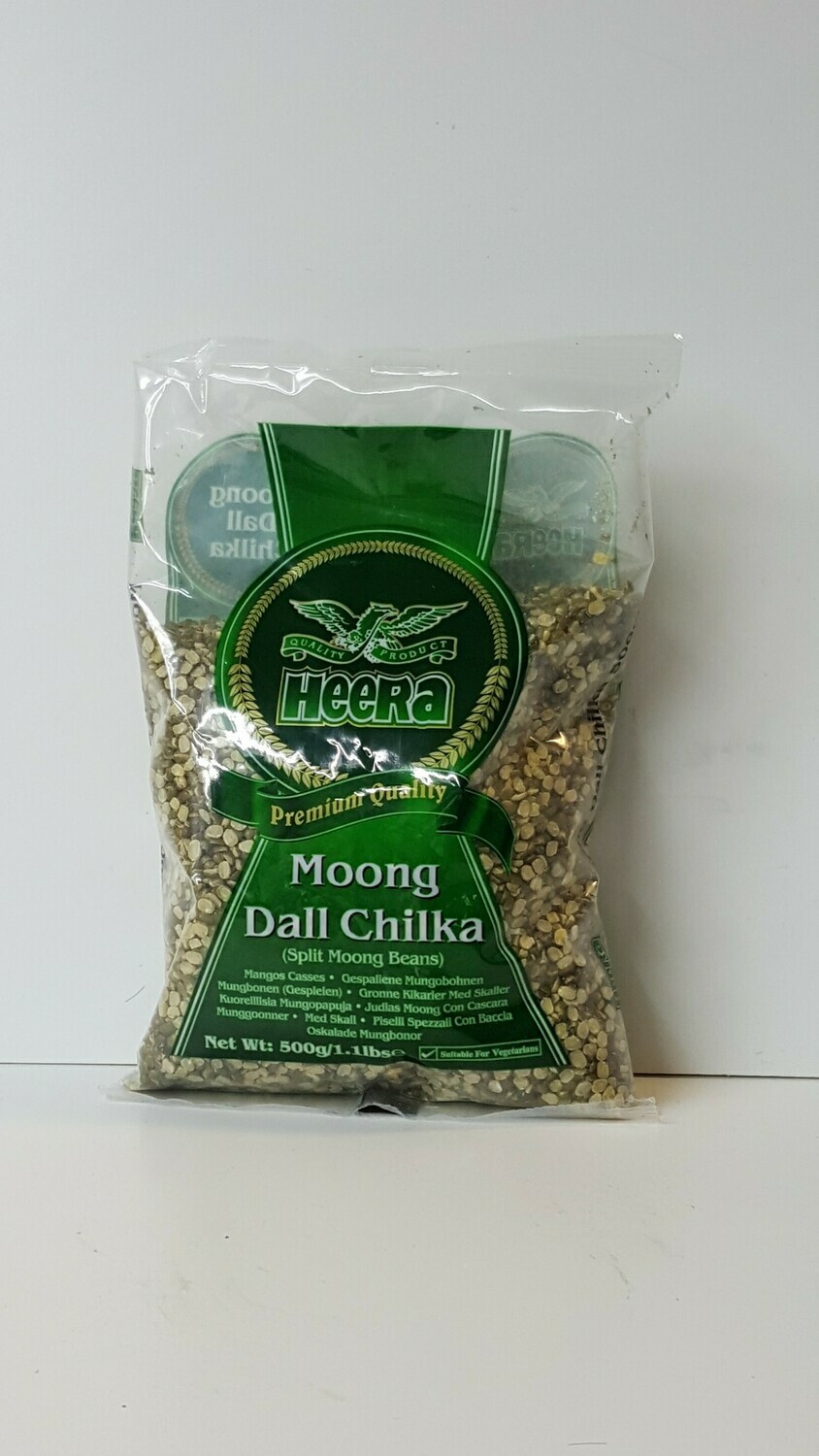 Moong Dall Chilka HEERA 500 g