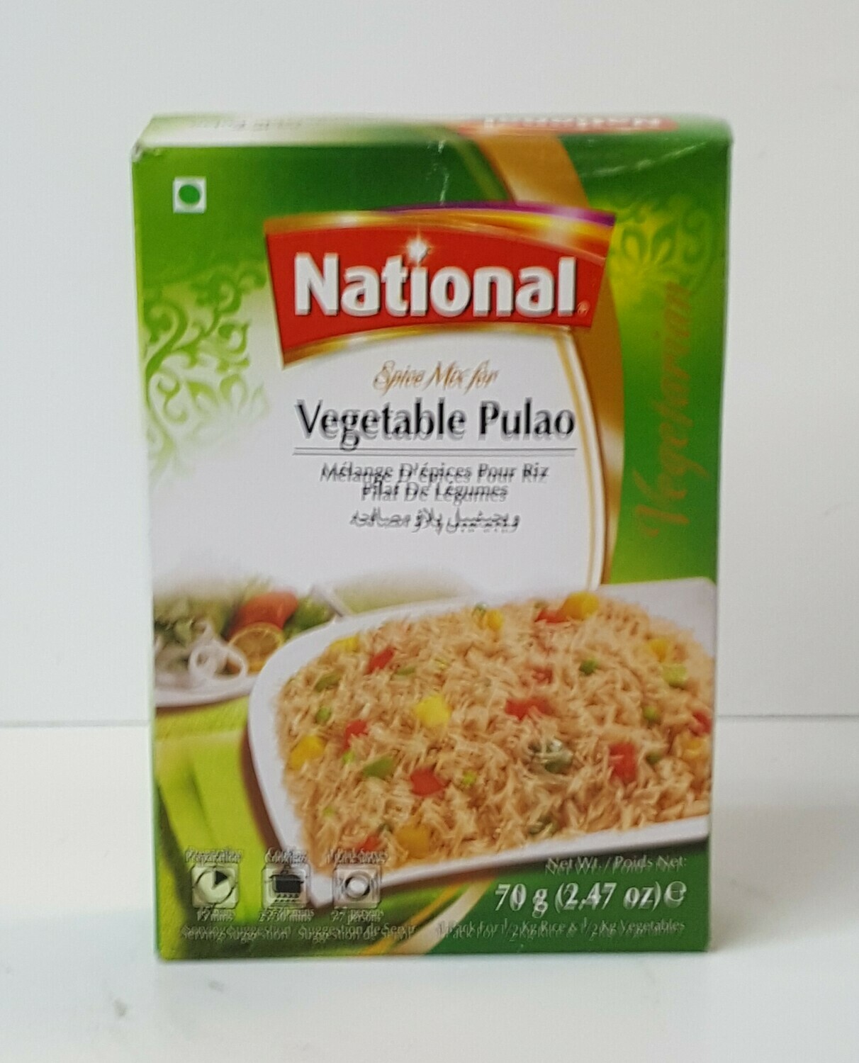 Vegetable Pulao NATIONAL 70 g