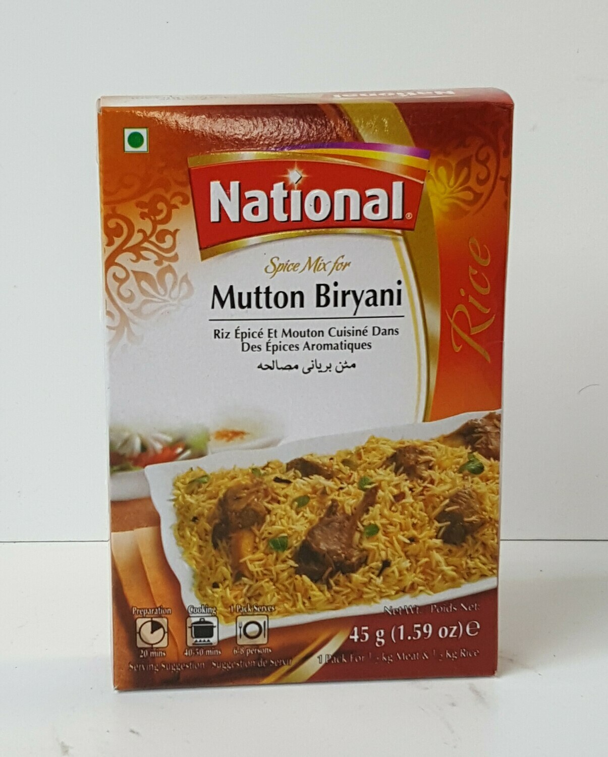 Mutton Biryani NATIONAL 45 g