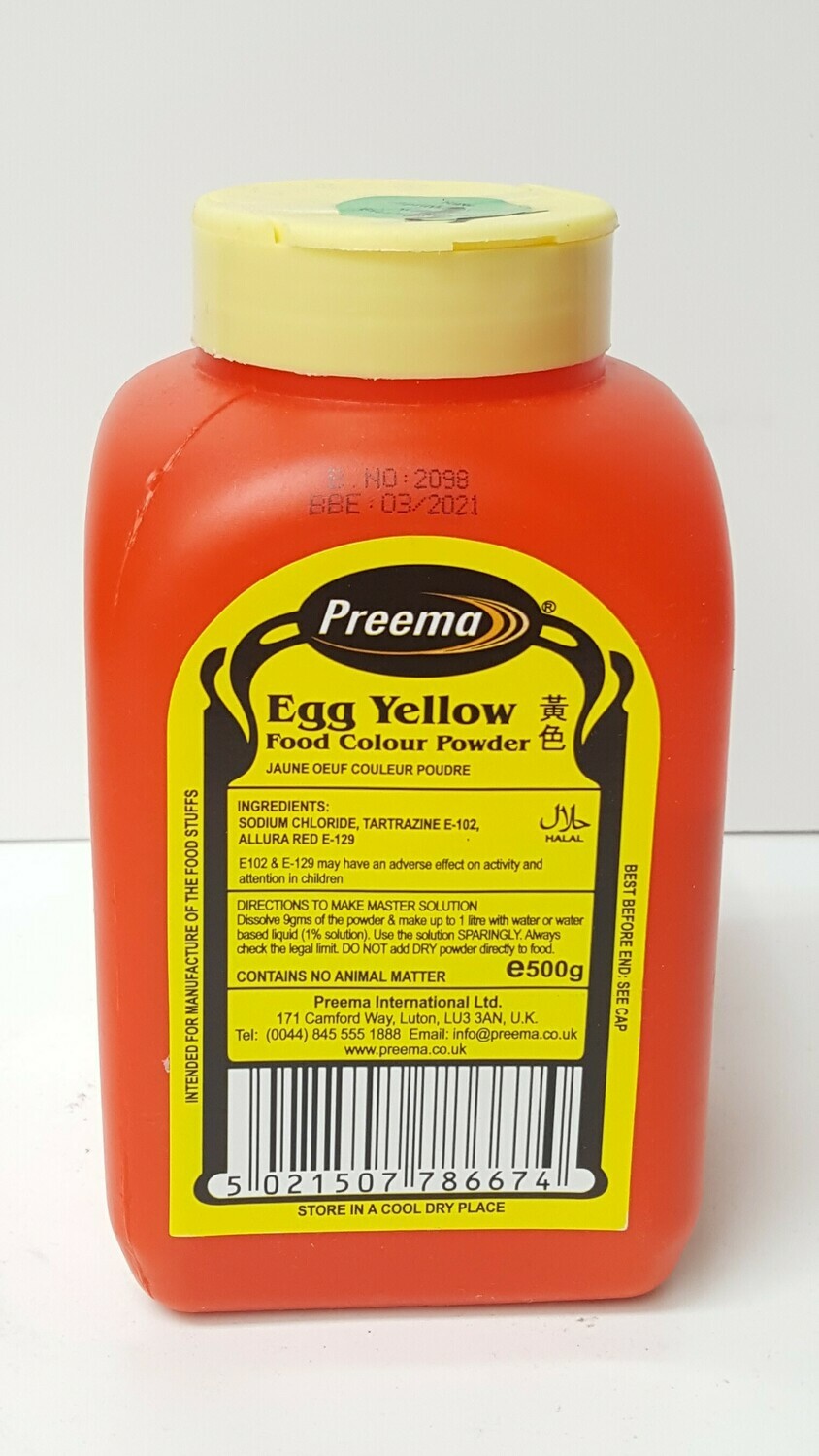 Egg Yellow PREEMA 500 g