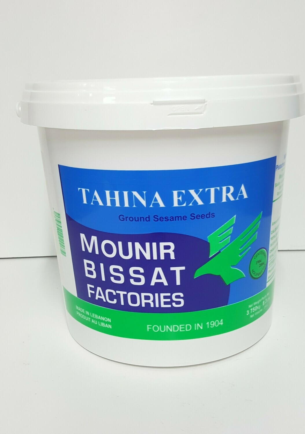 Tahina Extra MOUNIR BISSAT FACTORIES 3,750 Kg