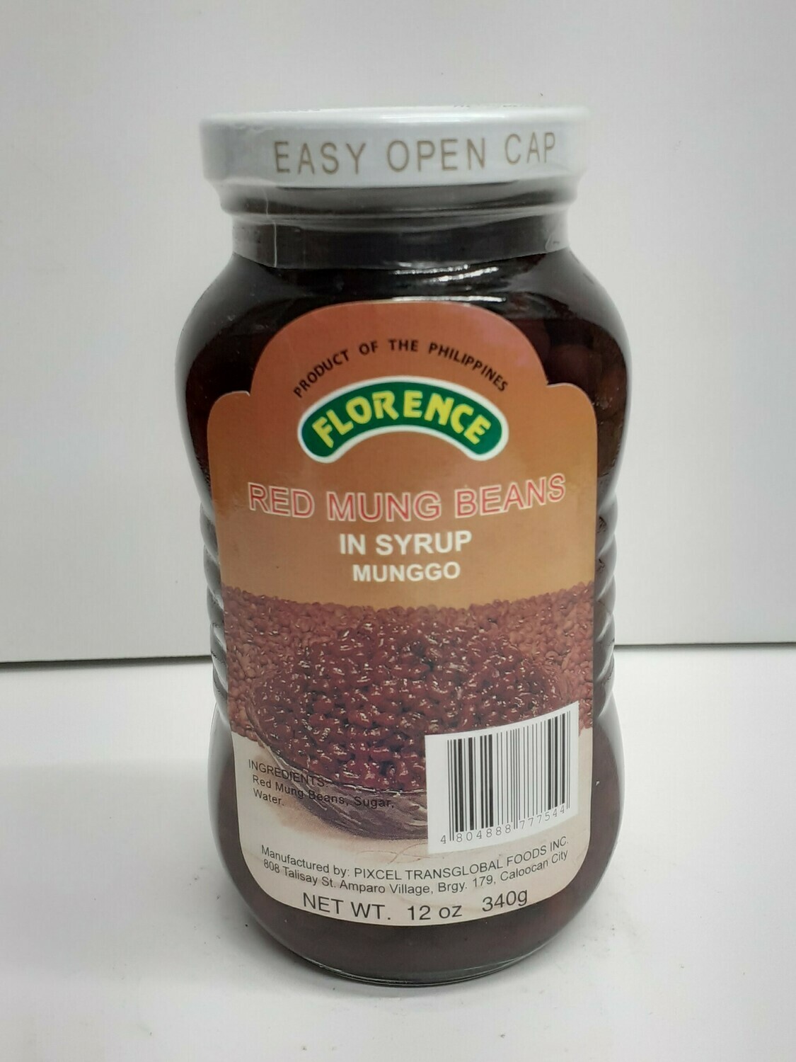 Red Mung Beans FLORENCE 340 g