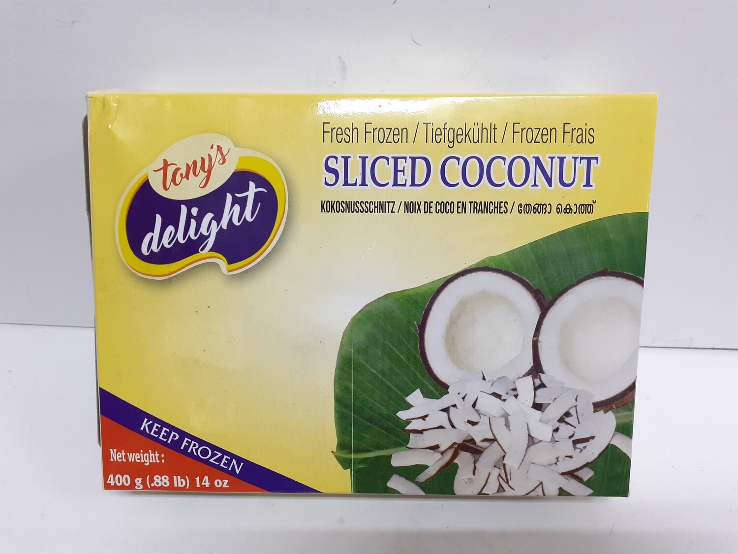 Sliced Coconut DELIGHT 400 g