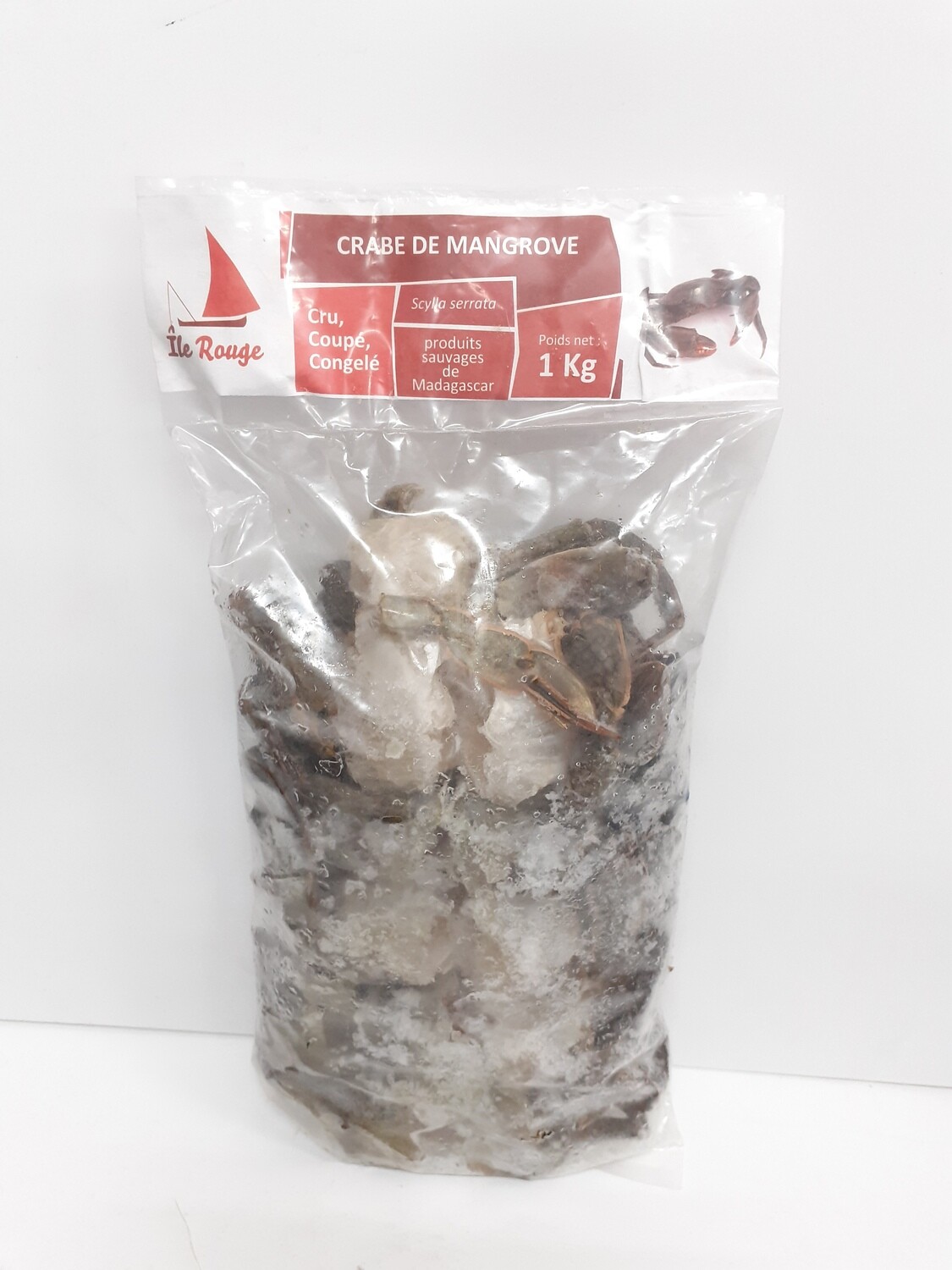 Crabe de Mangrove ILE ROUGE 1 Kg