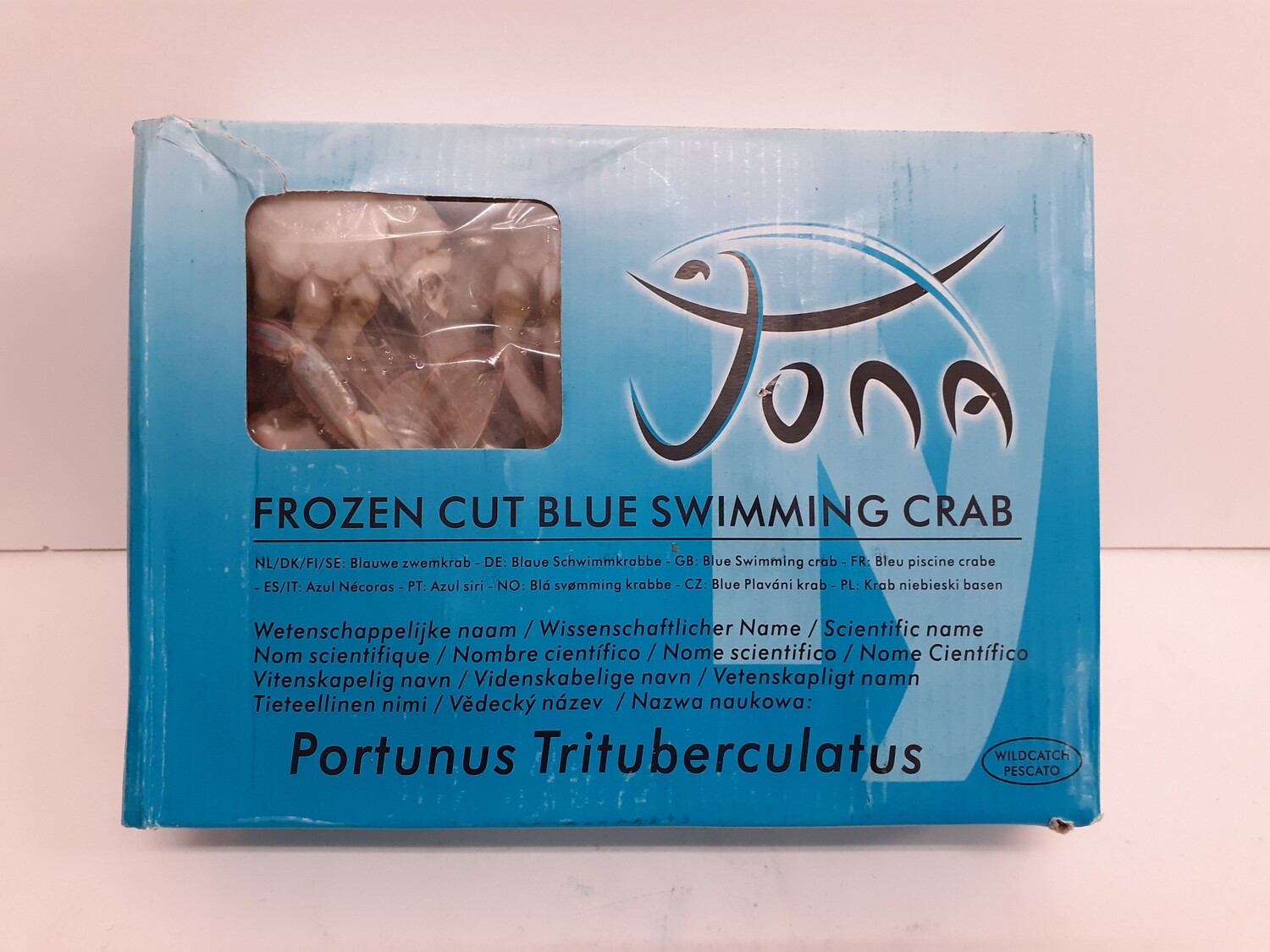 Frozen Cut Blue Swimming Crab JONA 800 g