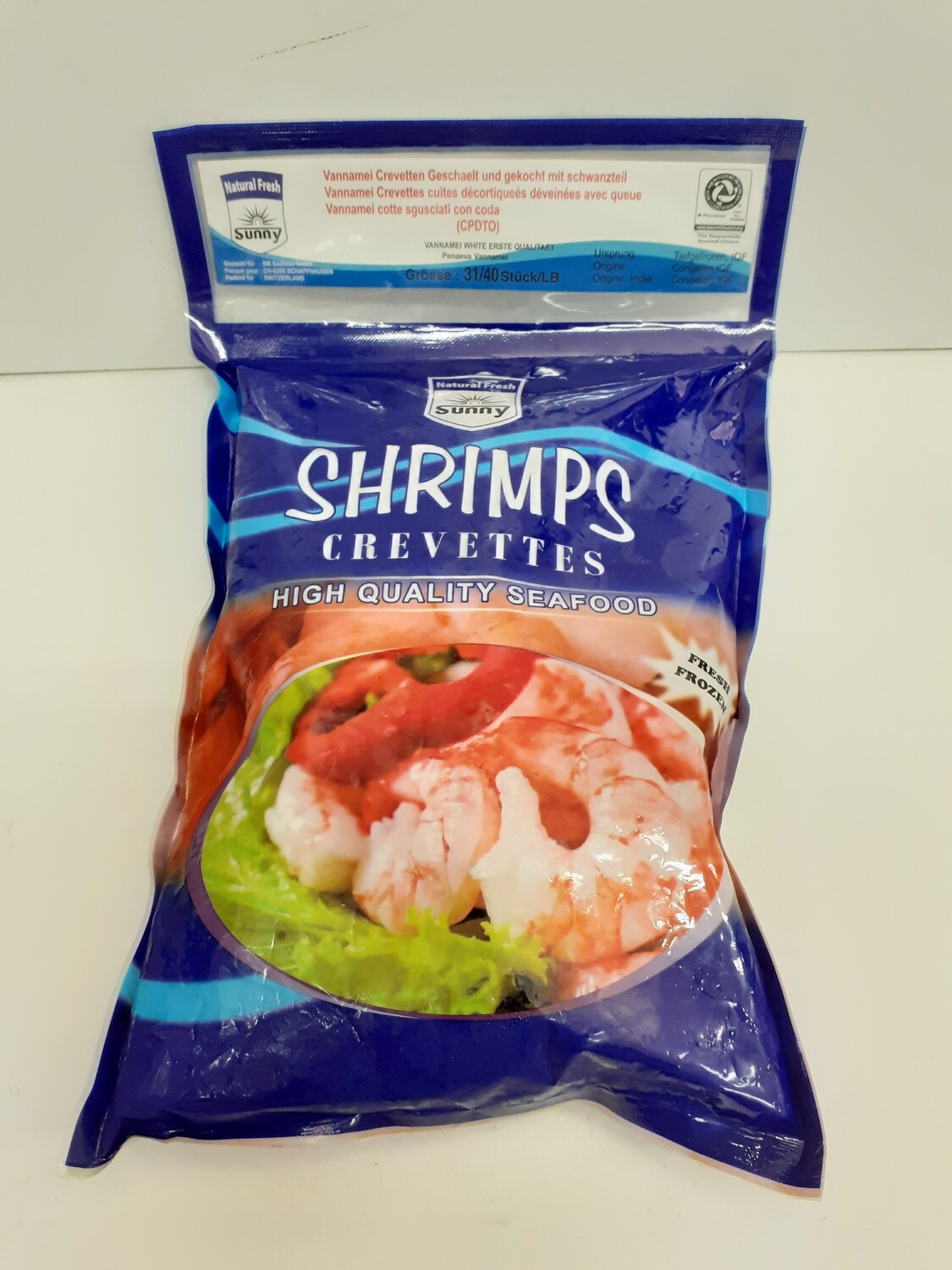 Crevettes/Shrimp SUNNY 300 g