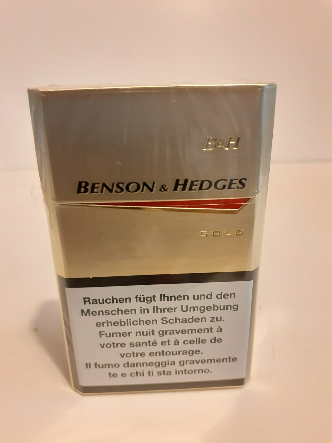 BENSON & HEDGES GOLD ( cartouche ou paquet)