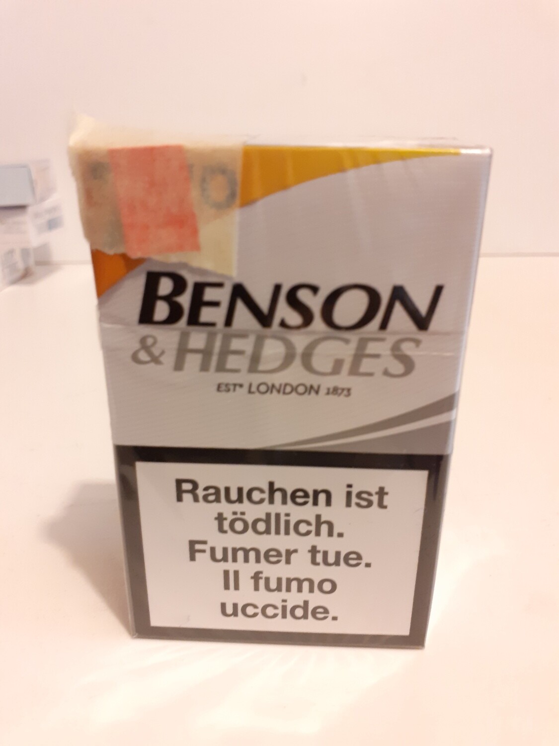BENSON & HEDGES ( cartouche ou paquet)