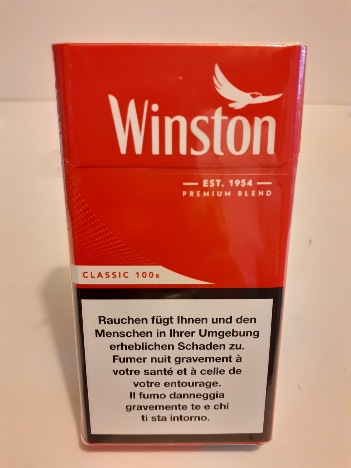 Winston Classic red 100s