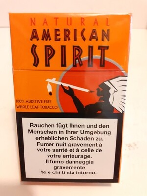 Natural American Spirit Orange
