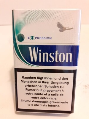 Winston ex Pression tabac à rouler ( cartouche ou paquet)