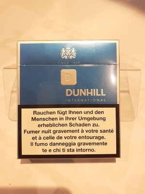 Dunhill International Blue Flat (cartouche ou paquet)