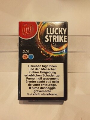Lucky Strike  Zest B-ST(cartouche ou paquet)