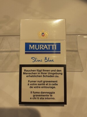 Muratti Ambassador Slims Blue (cartouche ou paquet)