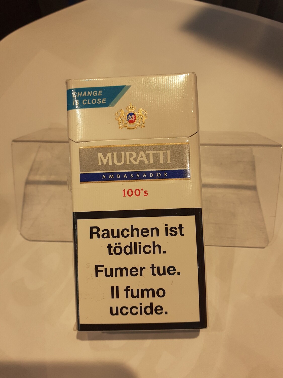 Muratti Ambassador Silver 100's (cartouche ou paquet)