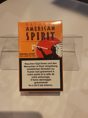 Natural American Spirit Orange (cartouche ou paquet)