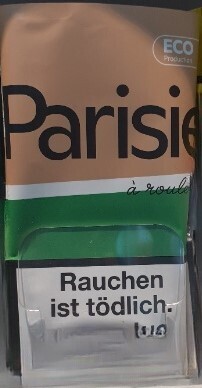 Parisienne Verte à rouler