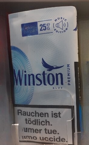 Winston Blue Premium tabac à rouler