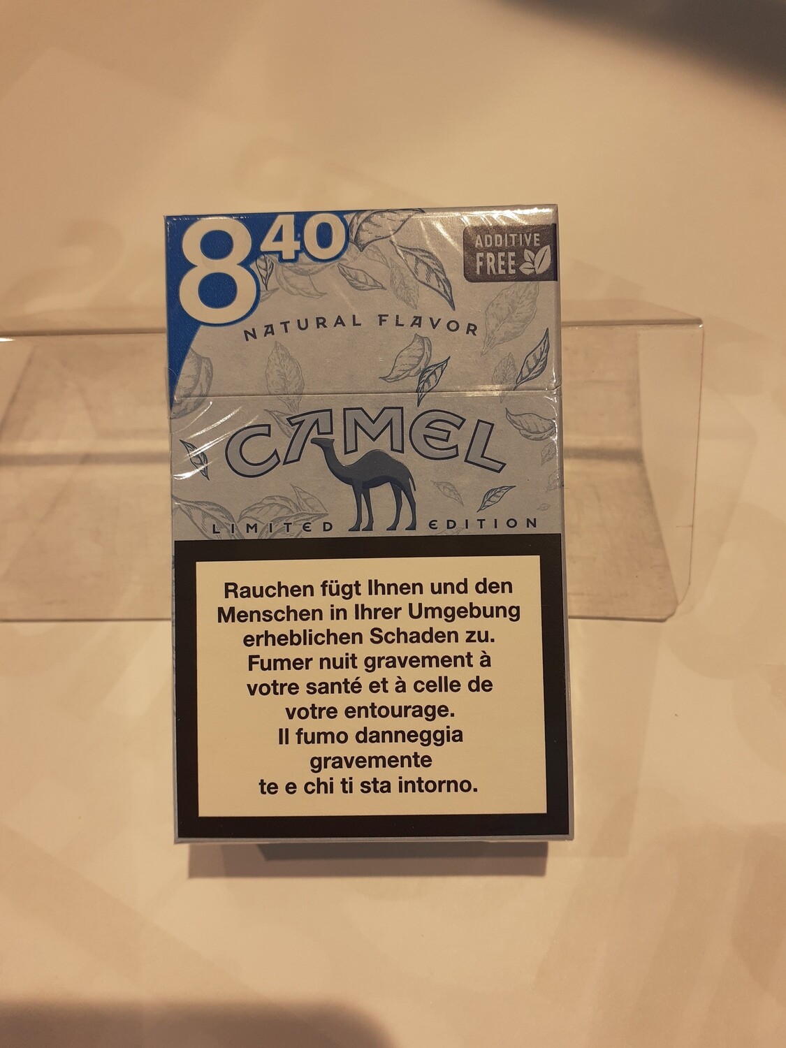 Camel Bleu Natural Flavor (cartouche ou paquet)