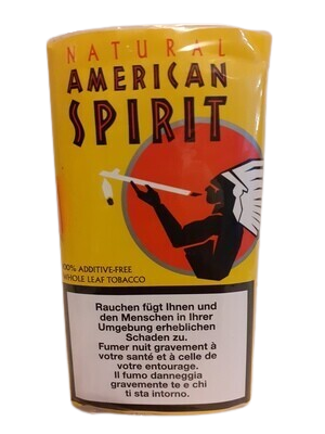 Natural Américain Spirit Tabac à rouler (jaune)