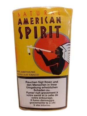 Natural Américain Spirit Tabac à rouler jaune  (paquet)