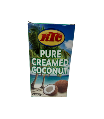Pure Creamed Coconut KTC 200 g