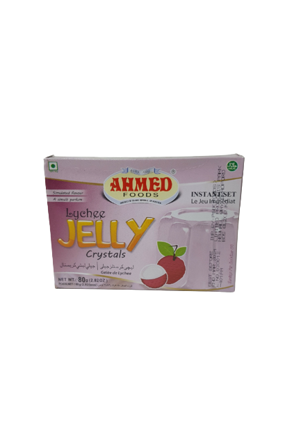 Lychee Jelly Crystals AHMED 80 g