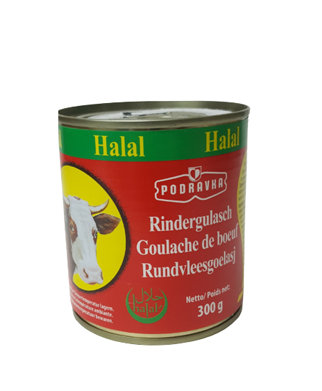 Halal Rindergulasch PODRAVKA 300 g