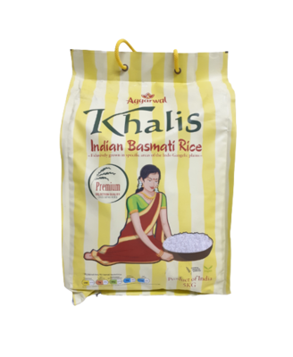 Indian Basmati Rice KHALIS 5 Kg