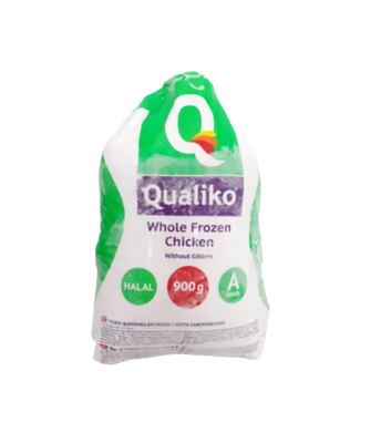 Whole Frozen Chicken QUALIKO 900 g