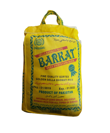 Sella Basmati Rice BARKAT 5Kg