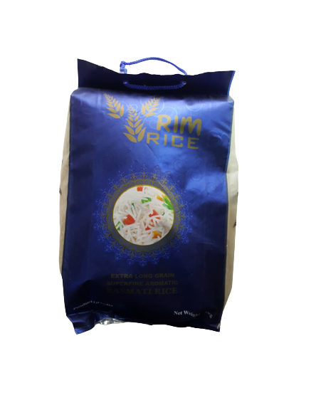 Extra Long Grain Superfine Aromatic Basmati Rice RIM RICE 5Kg